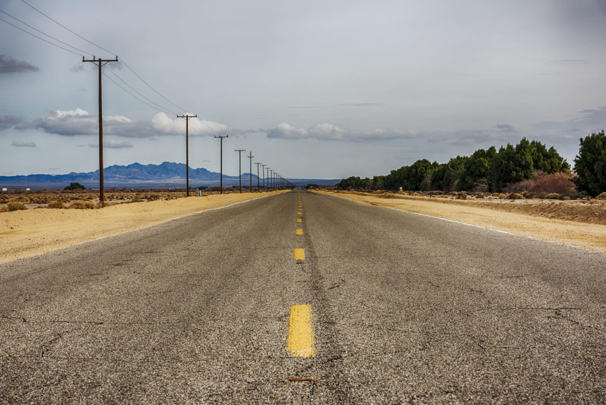 West Texas Desert Road